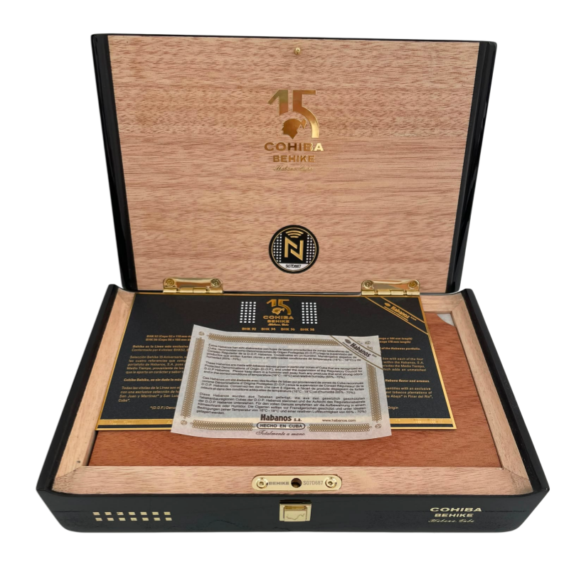 Cohiba Behike –BHK 52/54/56/58  4S 高希霸 15 周年纪念盒  4支/盒