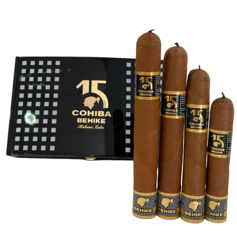 Cohiba Behike –BHK 52/54/56/58  4S 高希霸 15 周年纪念盒  4支/盒