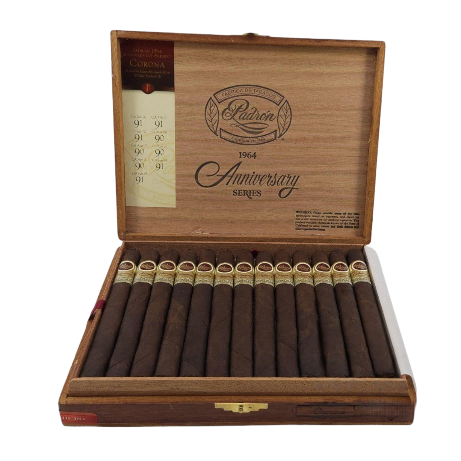 Padron Serie 1964 Anniversary Corona Maduro 25s 帕德龙 1964周年系列 皇冠 马杜罗 25支/盒