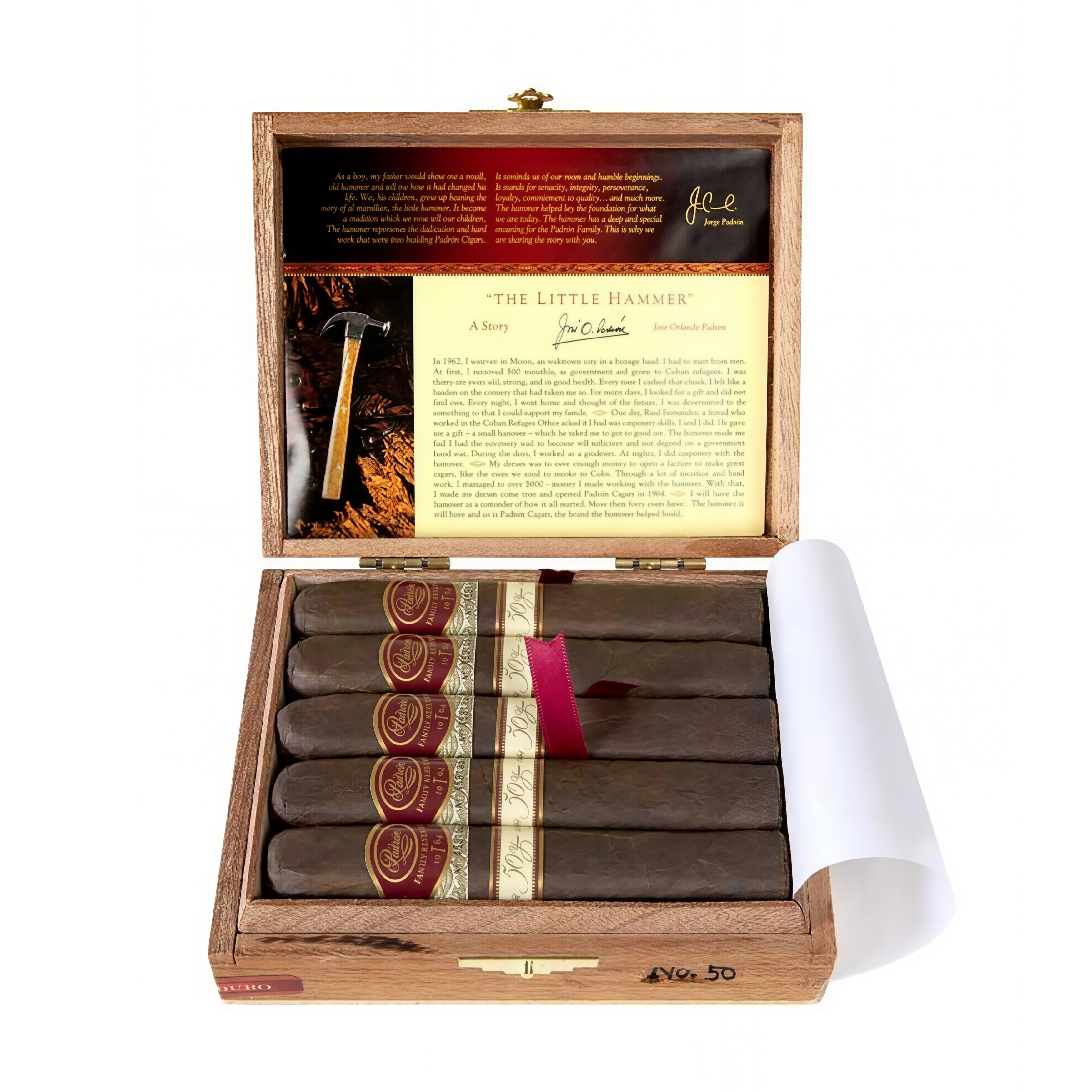 Padron Family Reserve No.50 Maduro 10s 帕德龙 家族珍藏 50 号 马杜罗 10支/盒