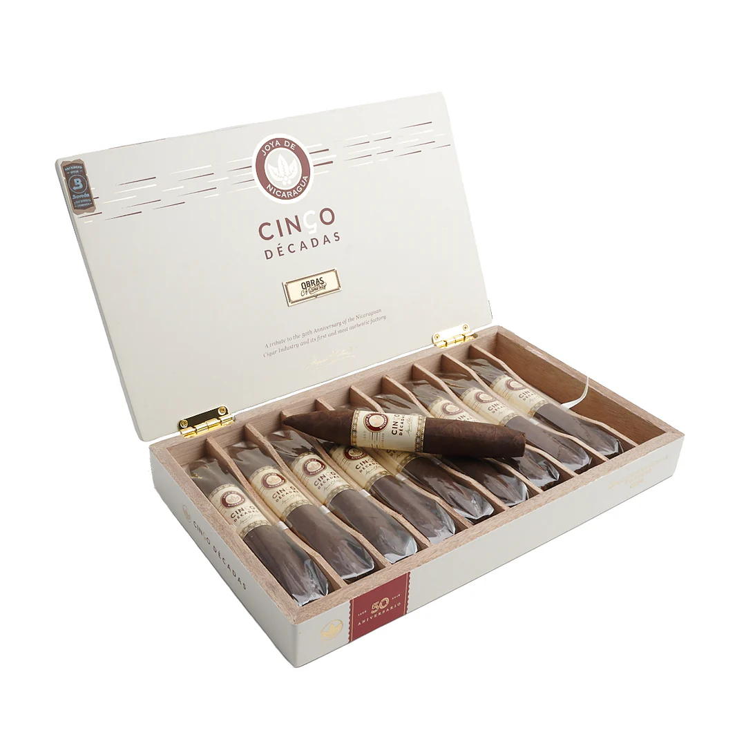 Joya de Nicaragua Cinco Décadas Diadema10s 尼加拉瓜珍宝  五十周年 大帝 10支/盒
