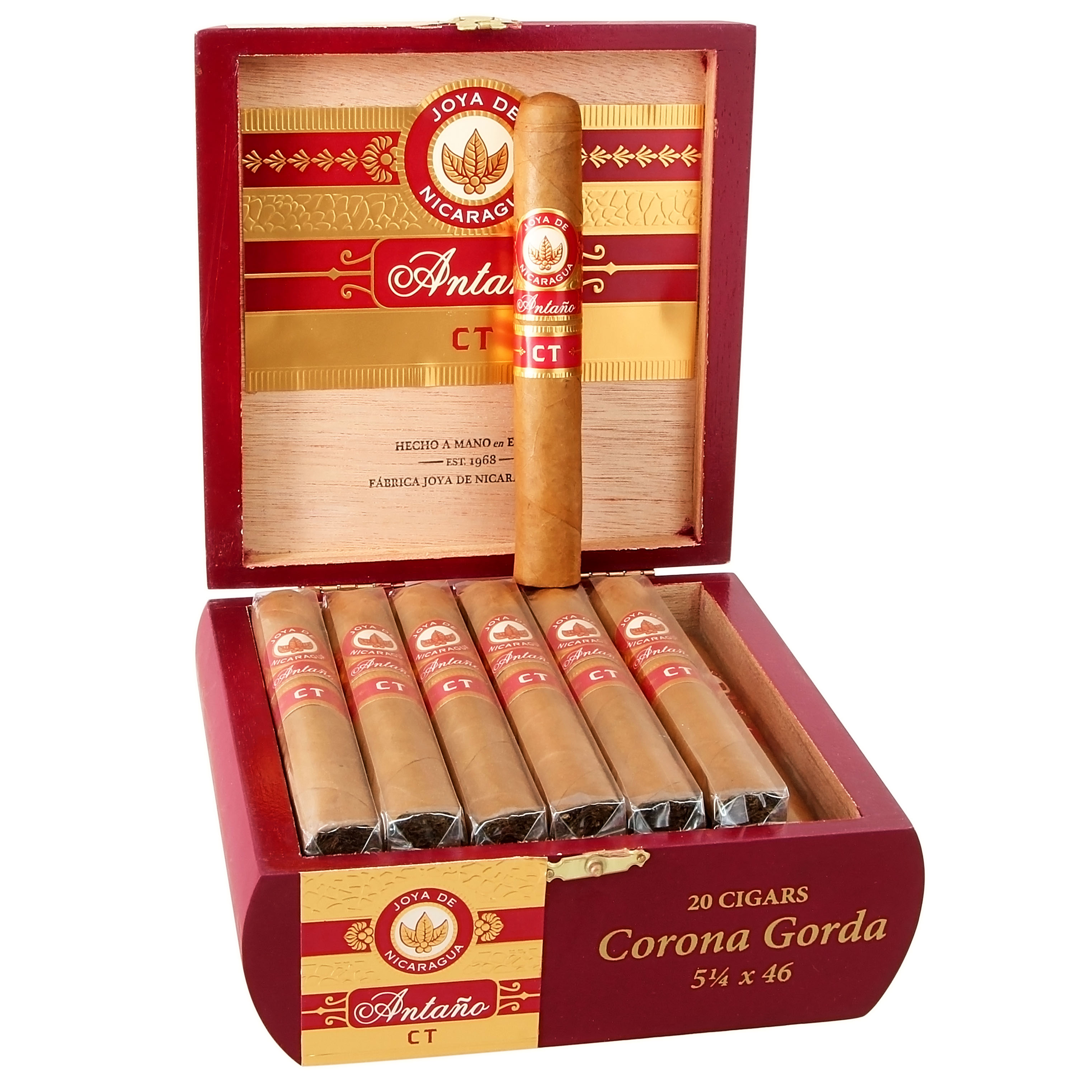 Joya De Nicaragua Antaño CT Corona Gorda 20S  尼加拉瓜珍宝 安塔诺 大皇冠 20支/盒