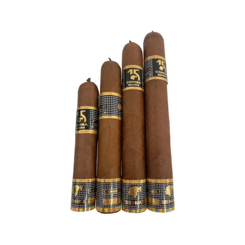 Cohiba Behike –BHK 52/54/56/58 4S 高希霸 15周年纪念盒 4支 破损样盒 编号 （308）