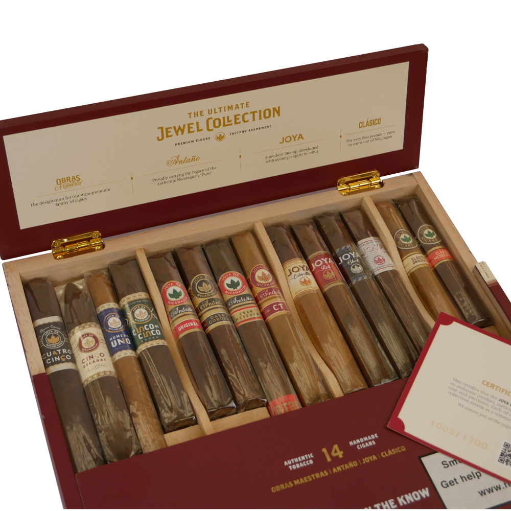 Joya de Nicaragua Ultimate Jewel Collection Sampler 14s 尼加拉瓜珍宝  限量版终极珠宝系列 14支/盒
