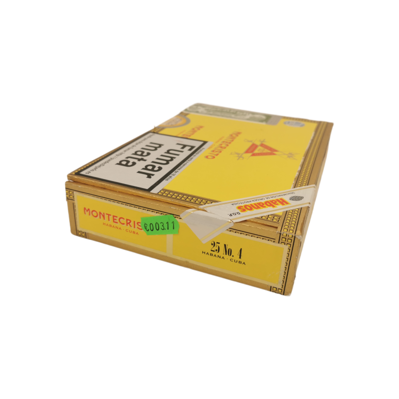 MONTECRISTO No.4 24s 蒙特 四号 24支  破损样盒 编号 （311）