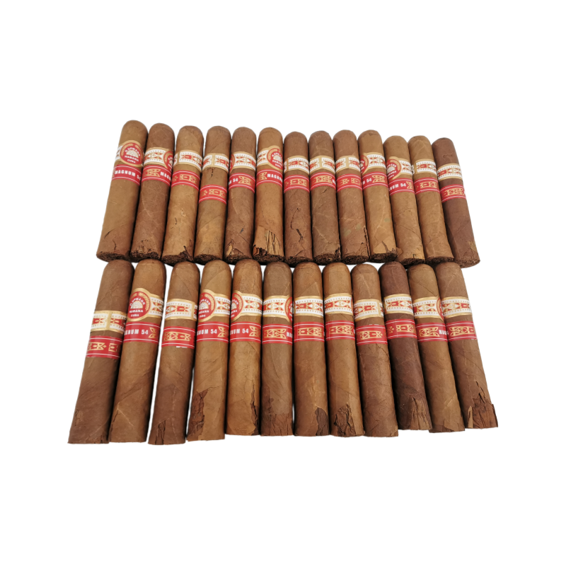 H.UPMANN MAGNUM 54 25s 乌普曼 玛瑙54号 木盒 25支 破损样盒 编号 （329）