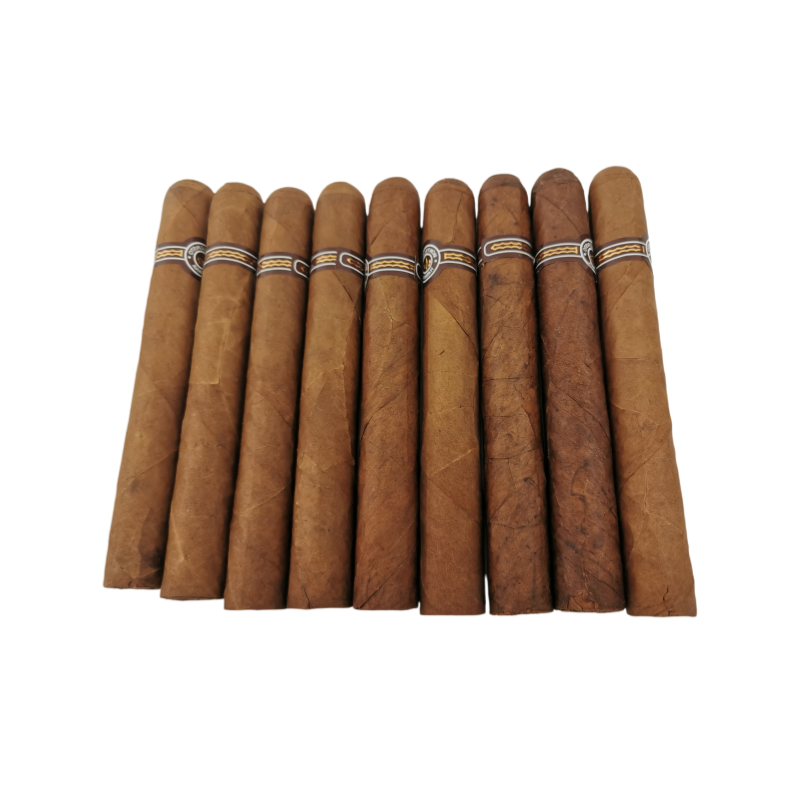 MONTECRISTO DOUBLE EDMUNDO 9s 蒙特 双艾蒙多 9支 破损样盒 编号 （324）