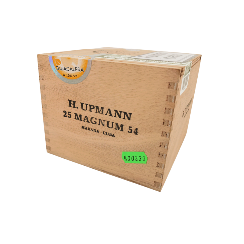 H.UPMANN MAGNUM 54 25s 乌普曼 玛瑙54号 木盒 25支 破损样盒 编号 （329）