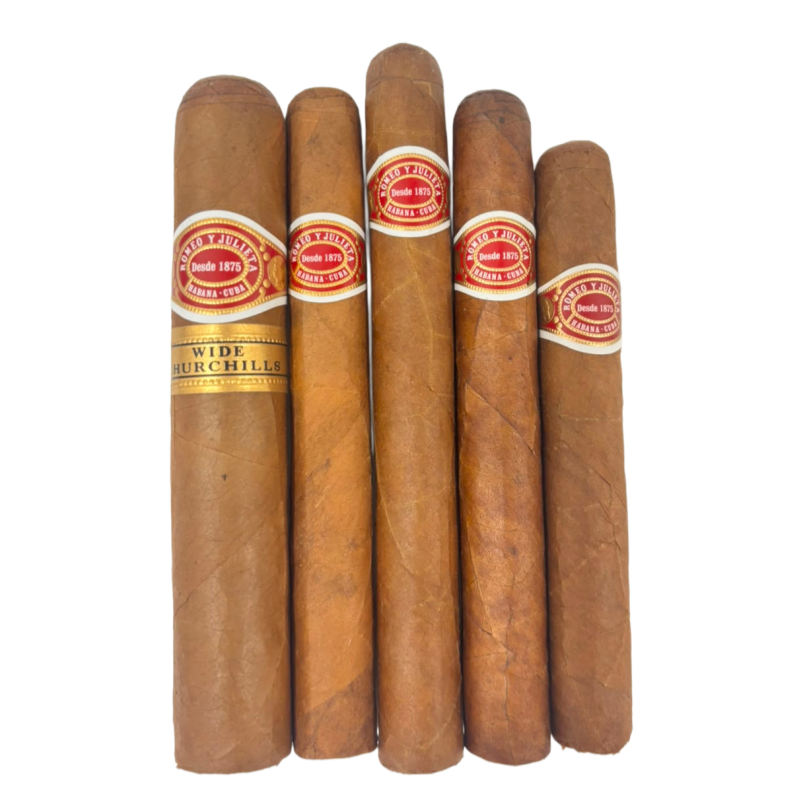 Romeo y Julieta Classic Five 5s 罗密欧与朱丽叶 入门典藏品鉴包 5支/包(HP-12)