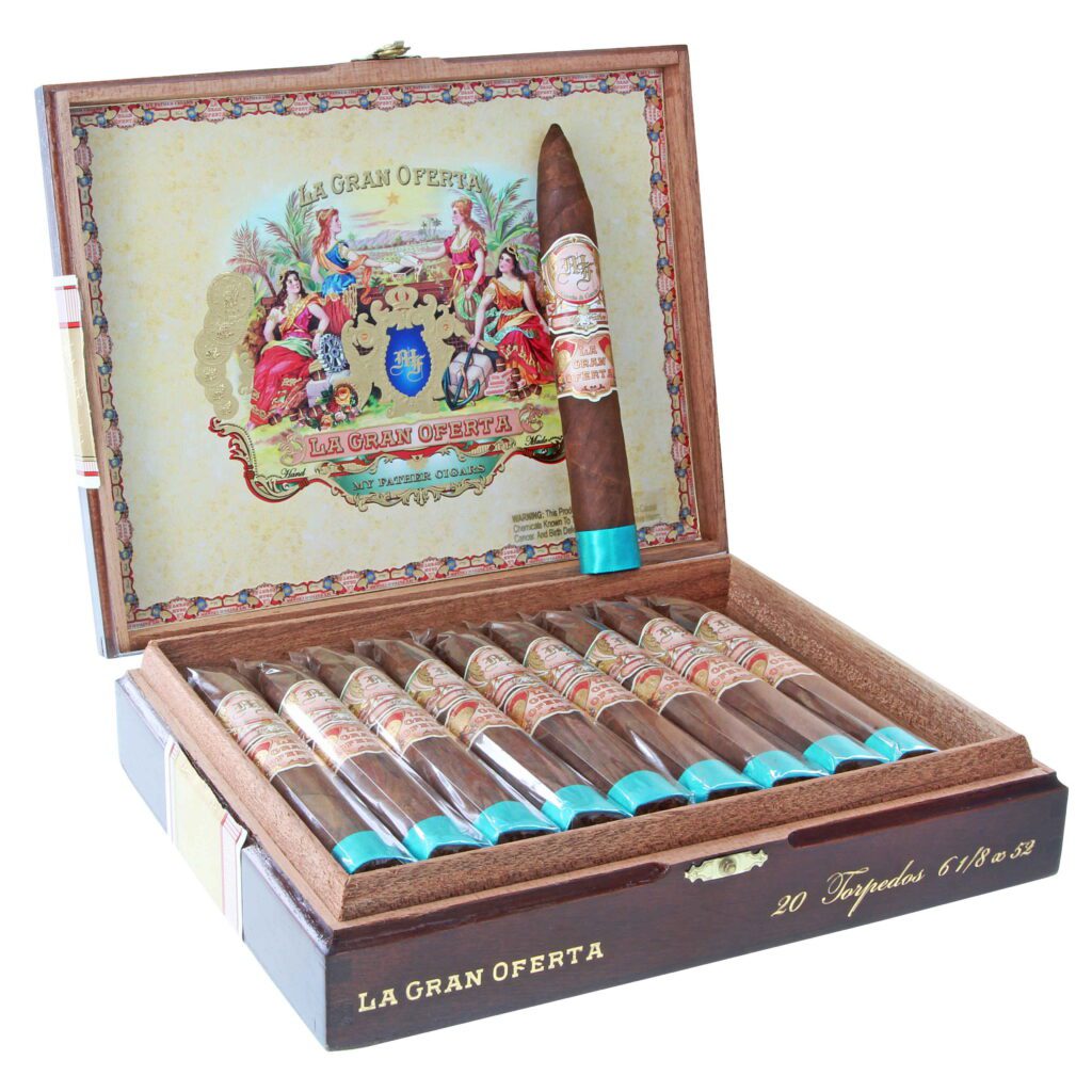 MY FATHER LA GRAN OFERTA TORPEDOS 20S  我的父亲 伟大贸易 鱼雷 20支/盒
