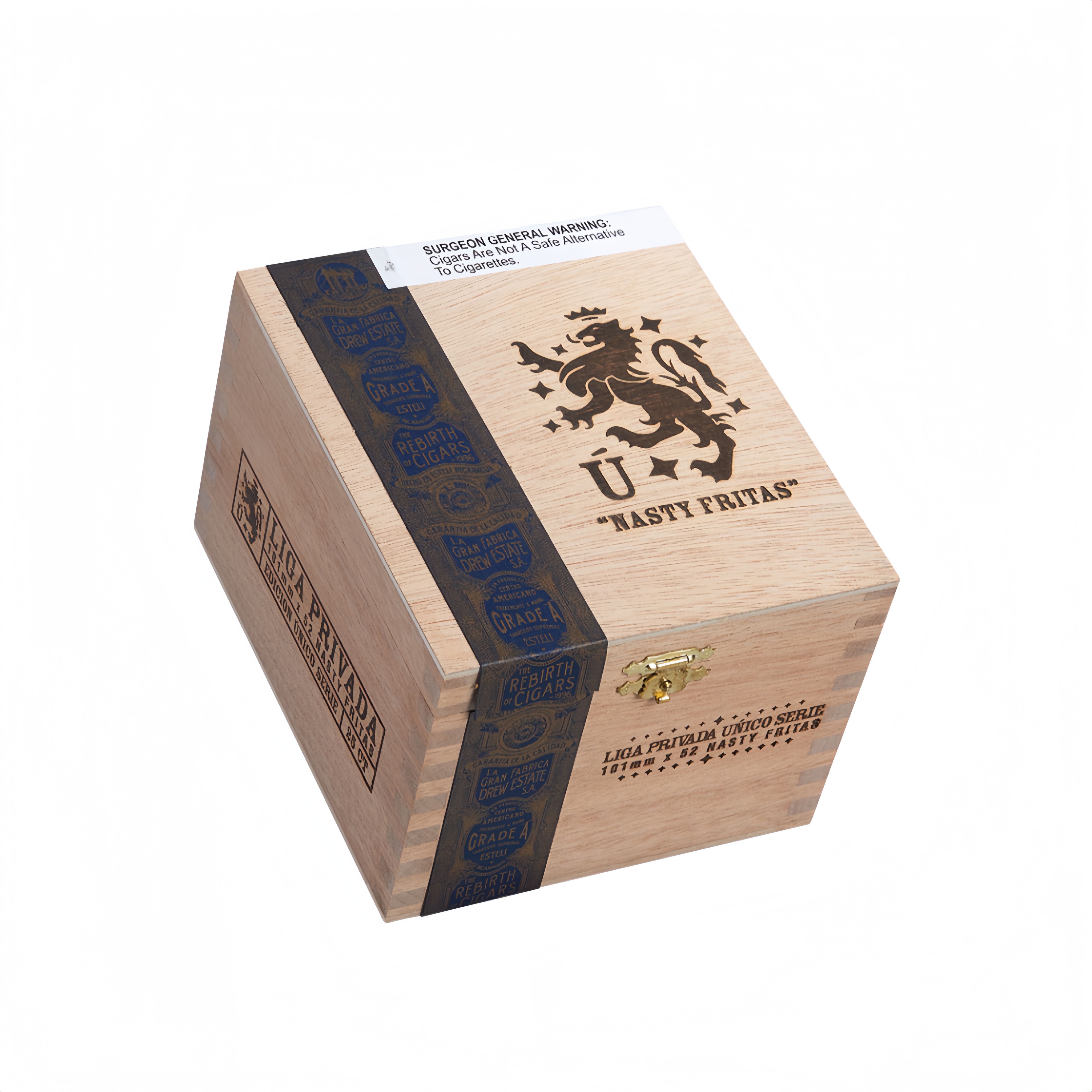 Drew Estate Liga Privada Único Serie Nasty Fritas 25s 德鲁庄园 私人联盟独角兽系列 脏薯条 25支/盒