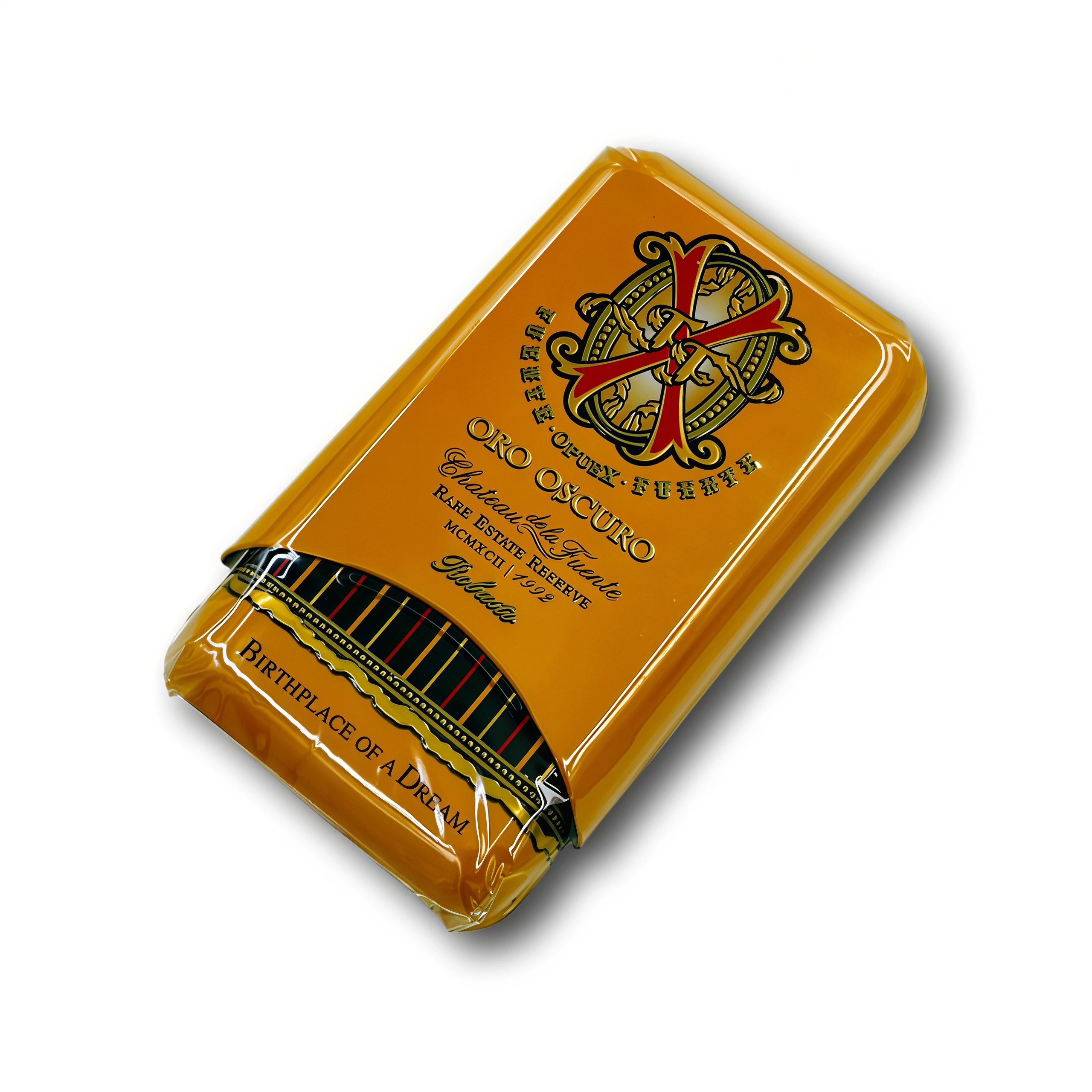Arturo Fuente Fuente OpusX Oro Oscuro PerfecXion X Tin 3s 阿图罗·富恩特 Fuente Fuente OpusX Oro Oscuro PerfecXion X 铁盒装 3支