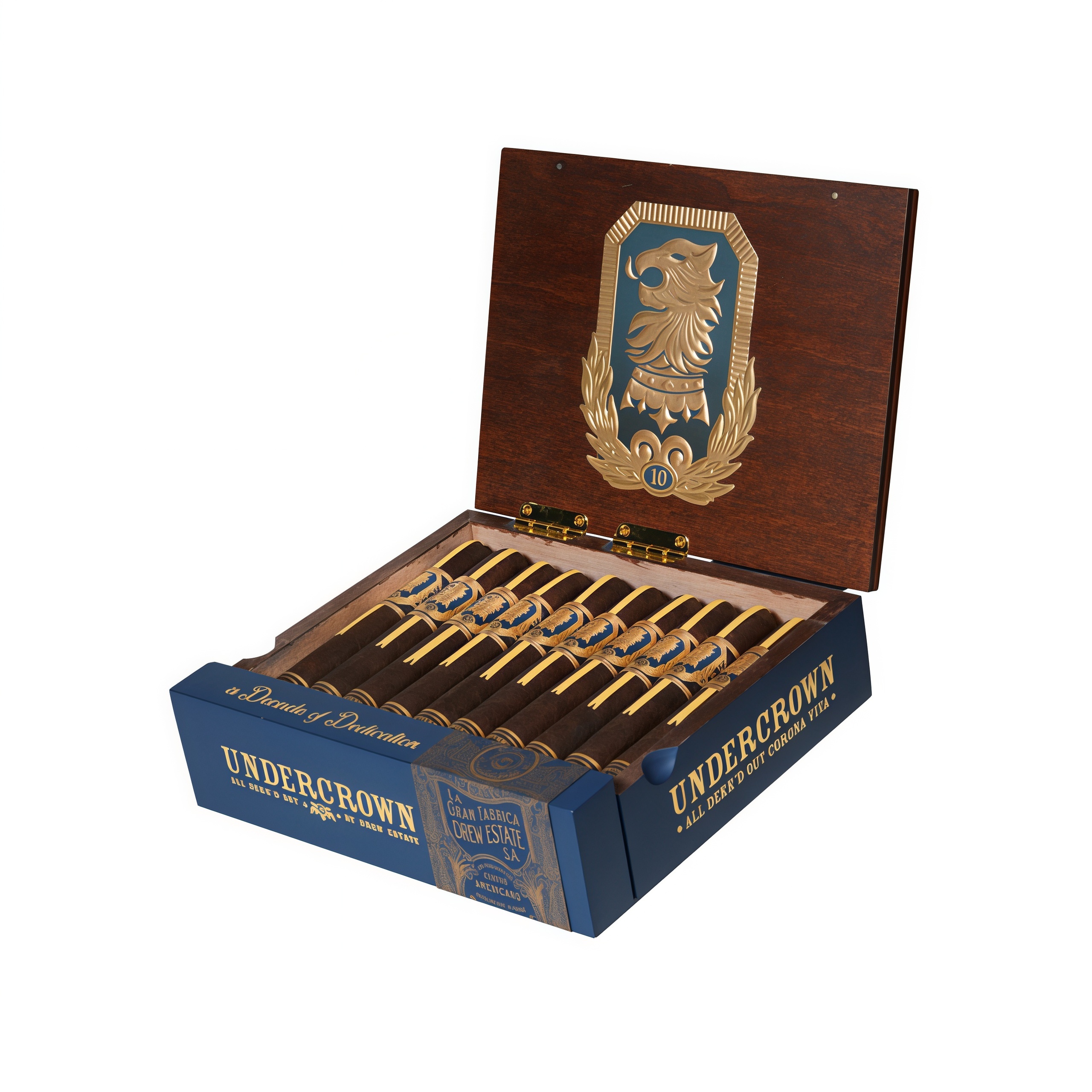 Drew Estate Undercrown 10 All Dekk’d Out Corona Viva 20s 德鲁庄园 冠冕 十周年 活力科罗娜 20支/盒
