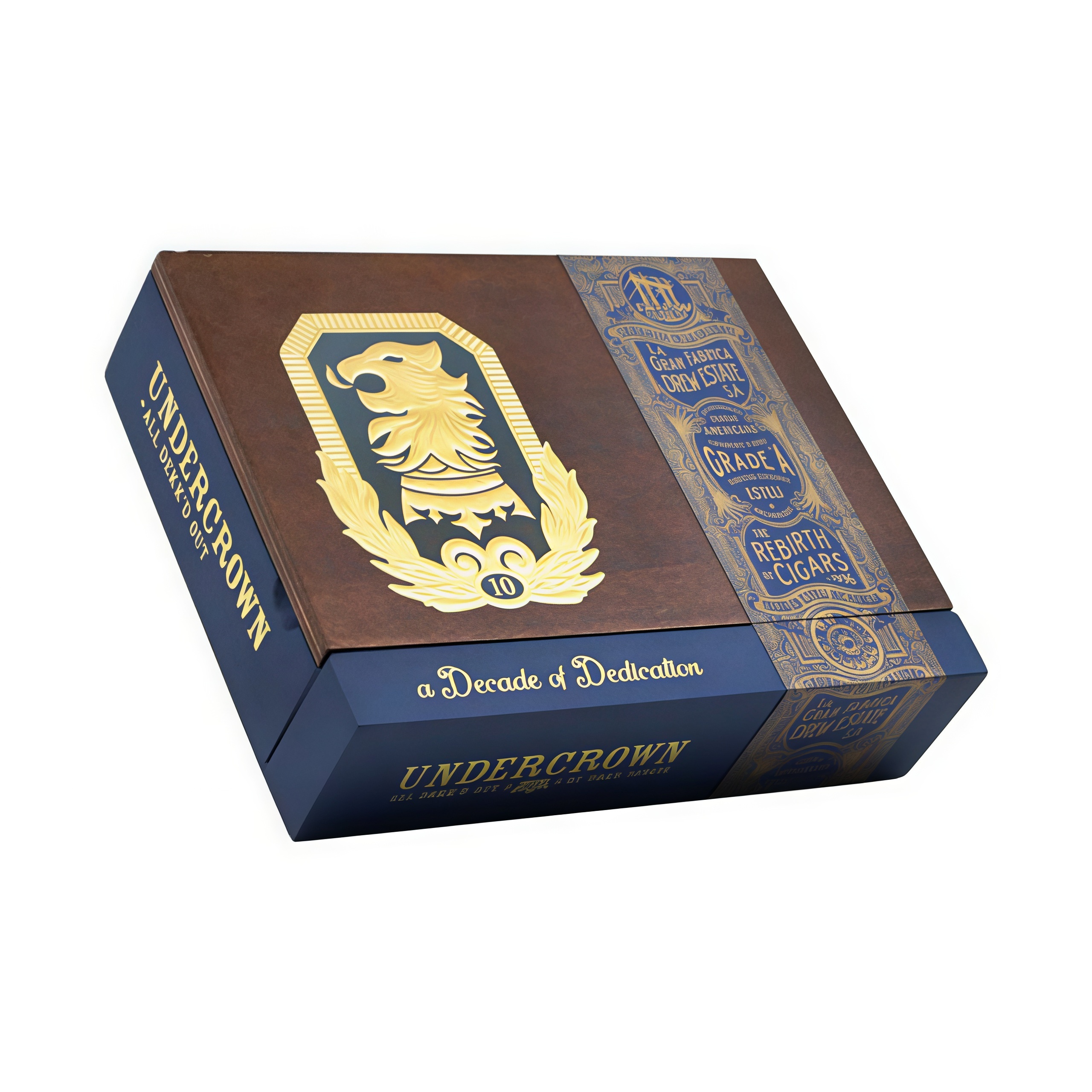 Drew Estate Undercrown 10 All Dekk’d Out Corona Viva 20s 德鲁庄园 冠冕 十周年 活力科罗娜 20支/盒