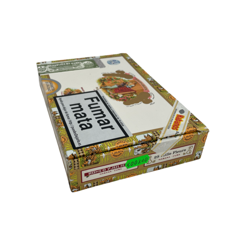 ROMEO Y JULIETA  MILLE FLEURS  23s 罗密欧与朱丽叶 妙丽 23支 破损样盒 编号 （340）