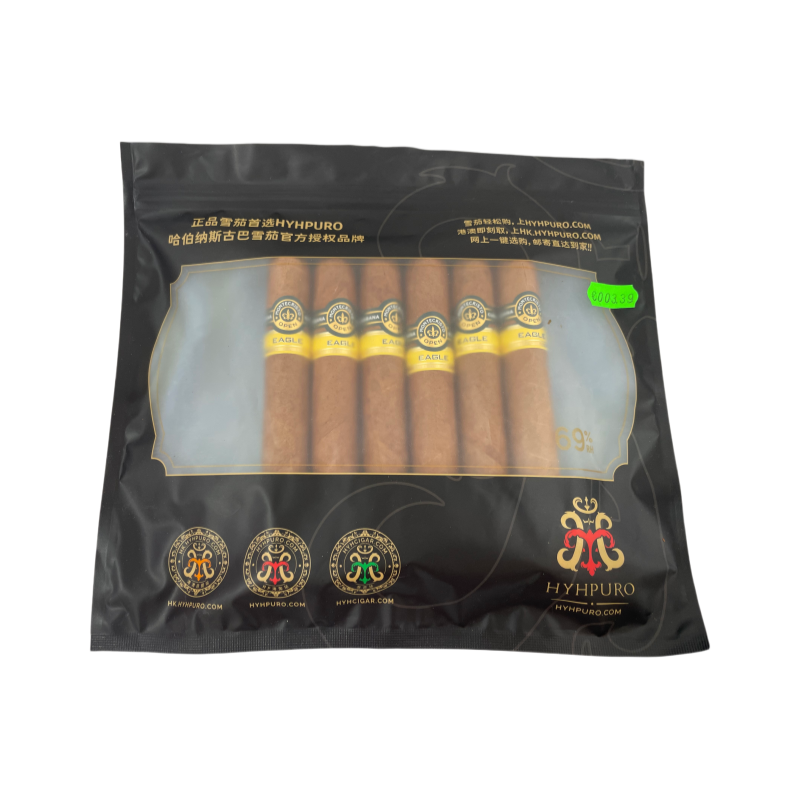 MONTECRISTO EAGLE  6s 蒙特 老鹰 6支 破损样盒 编号 （336）