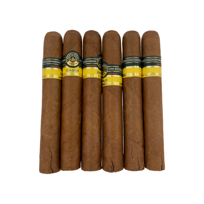 MONTECRISTO EAGLE  6s 蒙特 老鹰 6支 破损样盒 编号 （336）