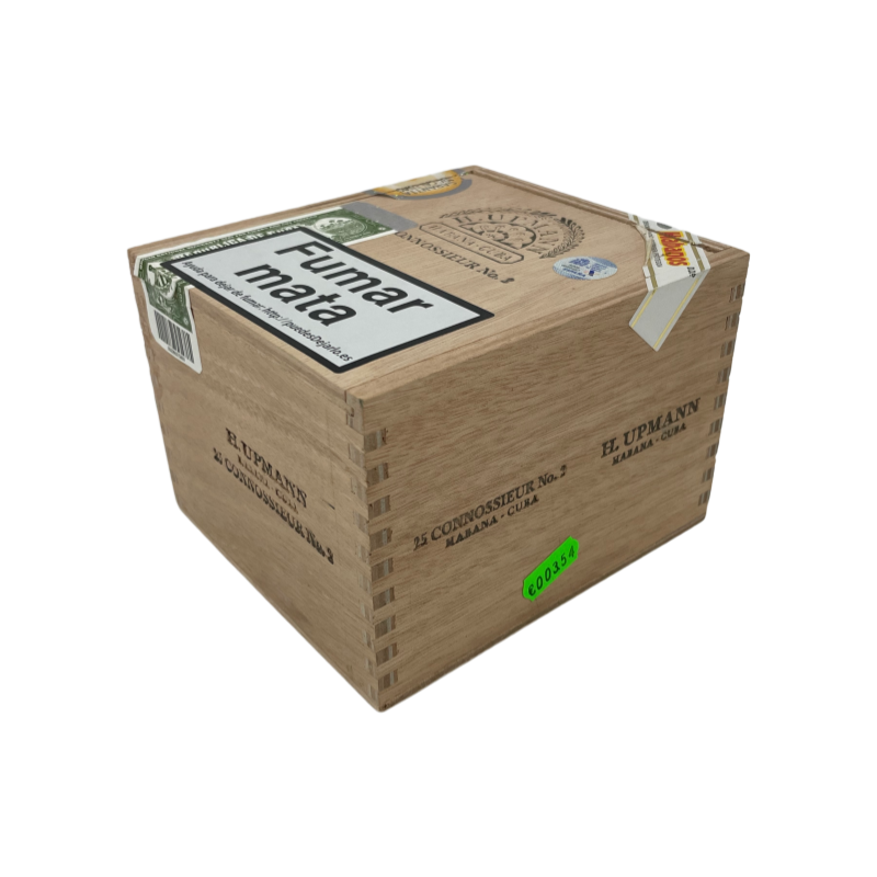 H. UPMANN Connosieur No.2 25s 乌普曼 鉴赏家二号 木盒 25支 破损样盒 编号 （354）
