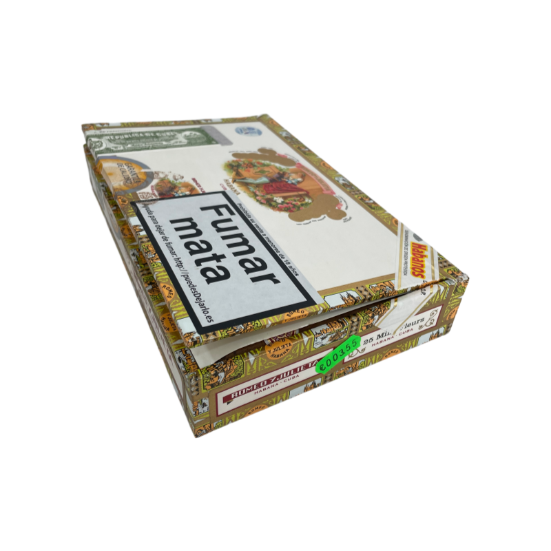 ROMEO Y JULIETA  MILLE FLEURS  25s 罗密欧与朱丽叶 妙丽 25支  破损样盒 编号 （355）