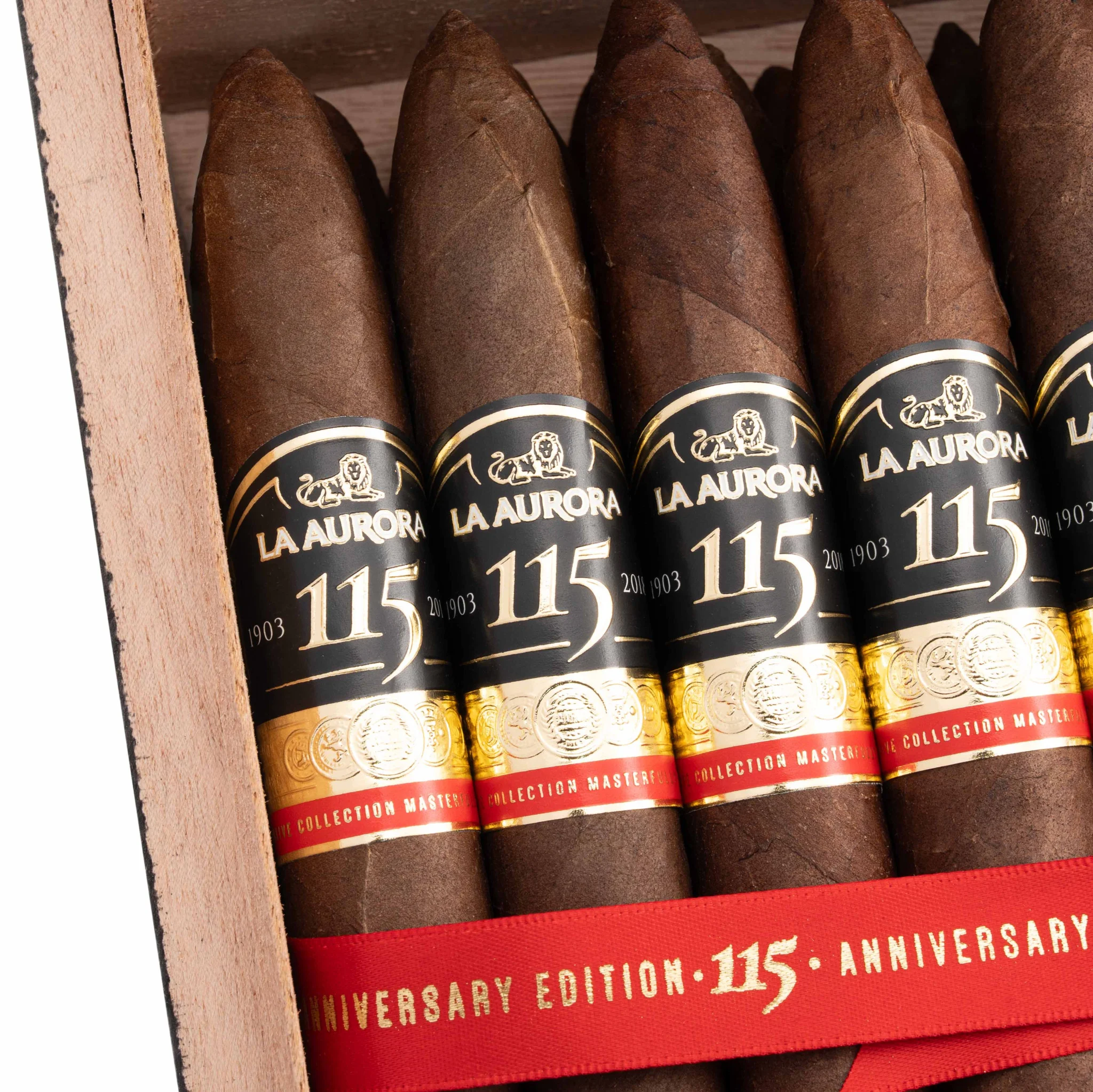La Aurora 115 Anniversary Edition Belicoso 20s 狮子王 115周年纪念版 比利高 20支/盒