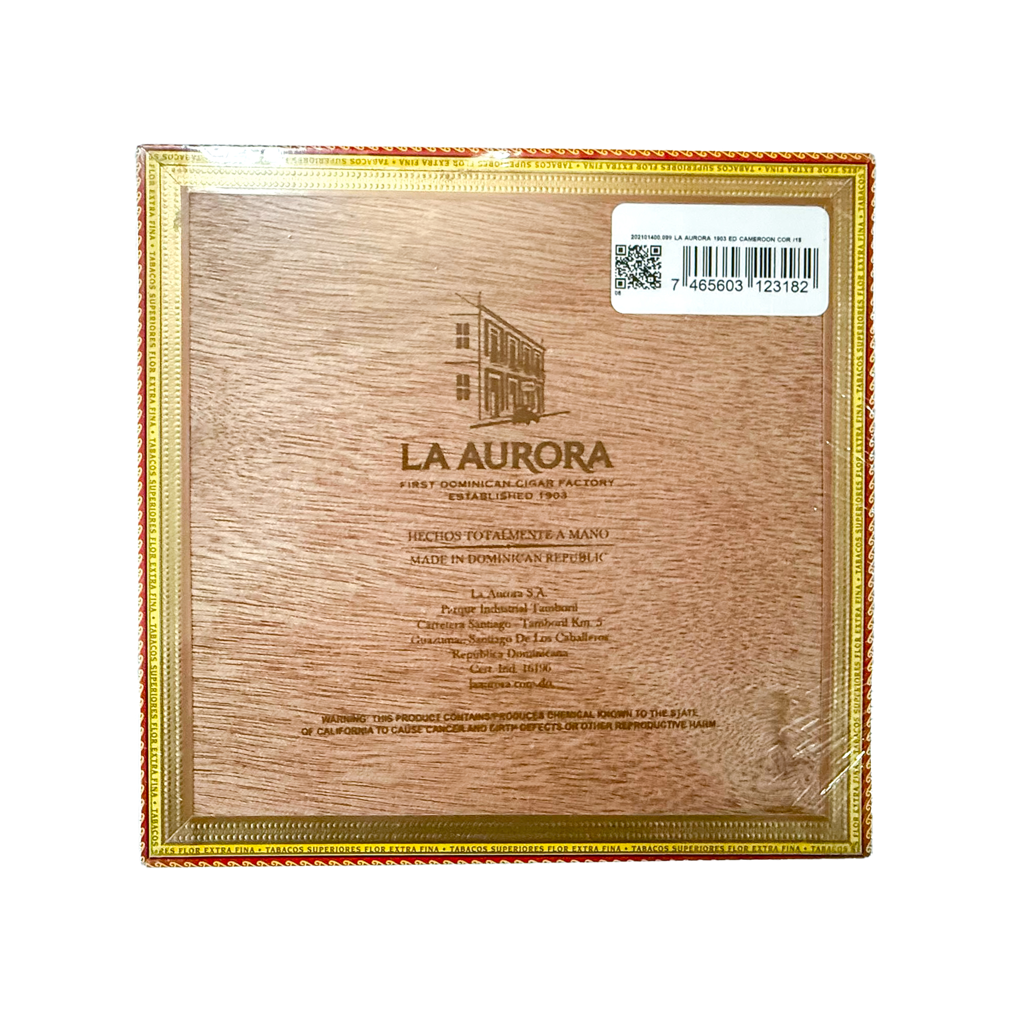 La Aurora 1903 Edition Cameroon Corona 18s 狮子王 1903 喀麦隆 皇冠 18支/盒