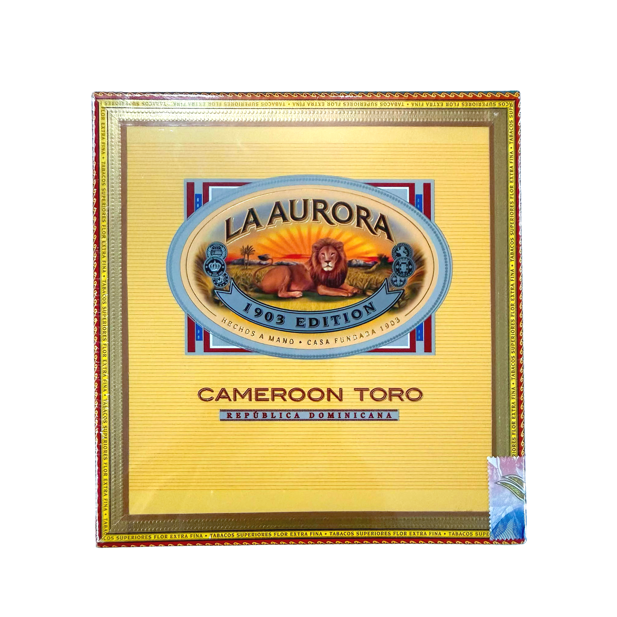 La Aurora 1903 Edition Cameroon Toro 18s 狮子王 1903 喀麦隆 托罗 18支/盒