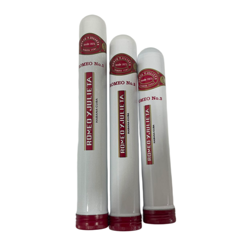 Romeo y Julieta No.1 / No.2 / No.3  3s 罗密欧与朱丽叶 铝管三雄 · 品鉴包  3支/包