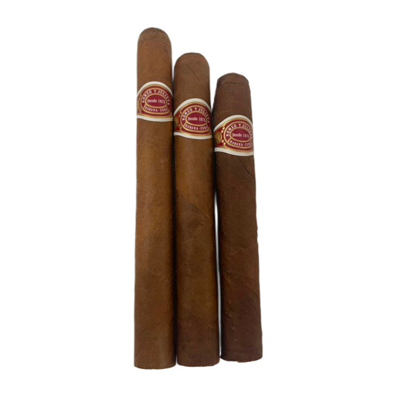 Romeo y Julieta No.1 / No.2 / No.3  3s 罗密欧与朱丽叶 铝管三雄 · 品鉴包  3支/包