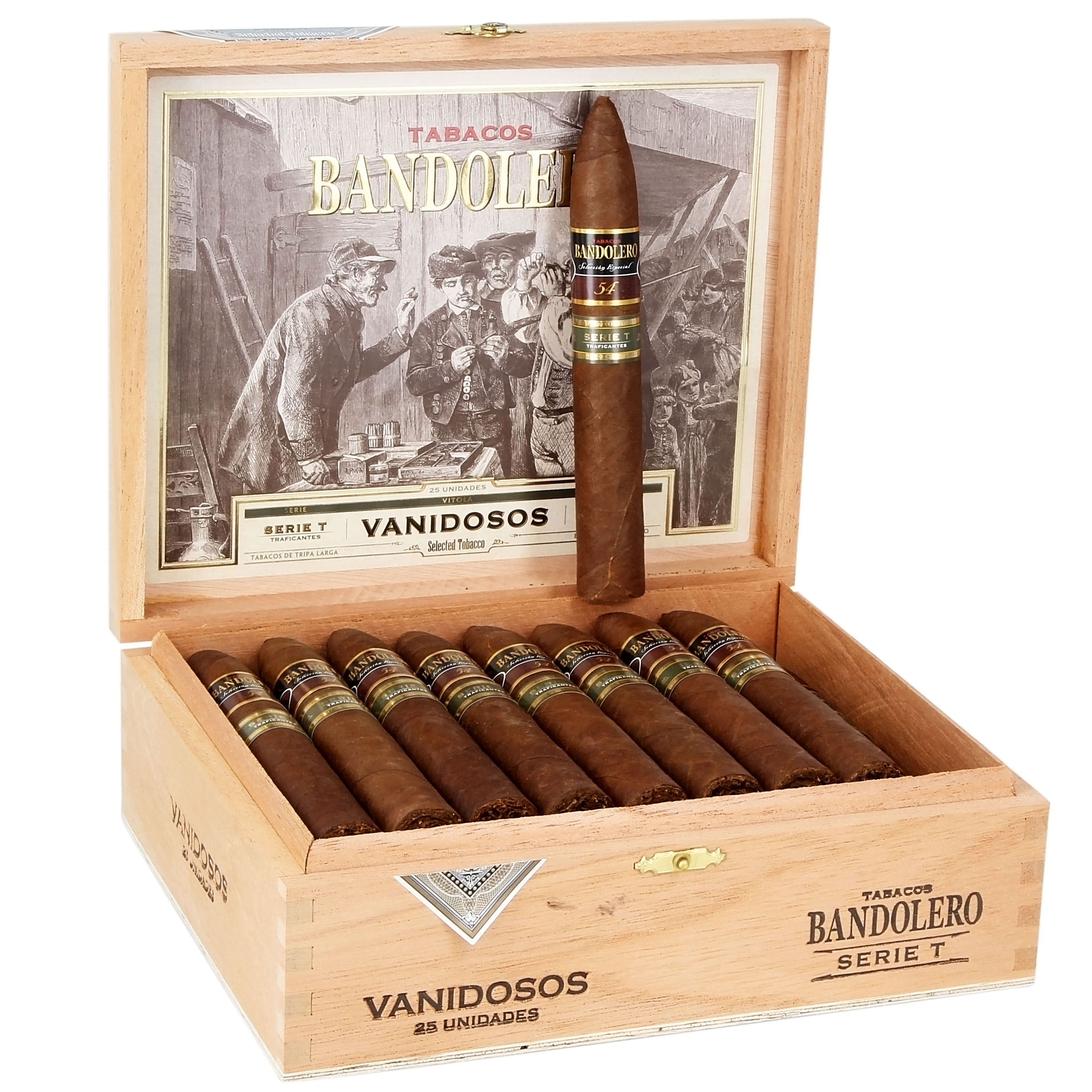 Bandolero Traficantes Vanidosos 25s 班多莱罗 走私者系列 虚荣者 25支/盒