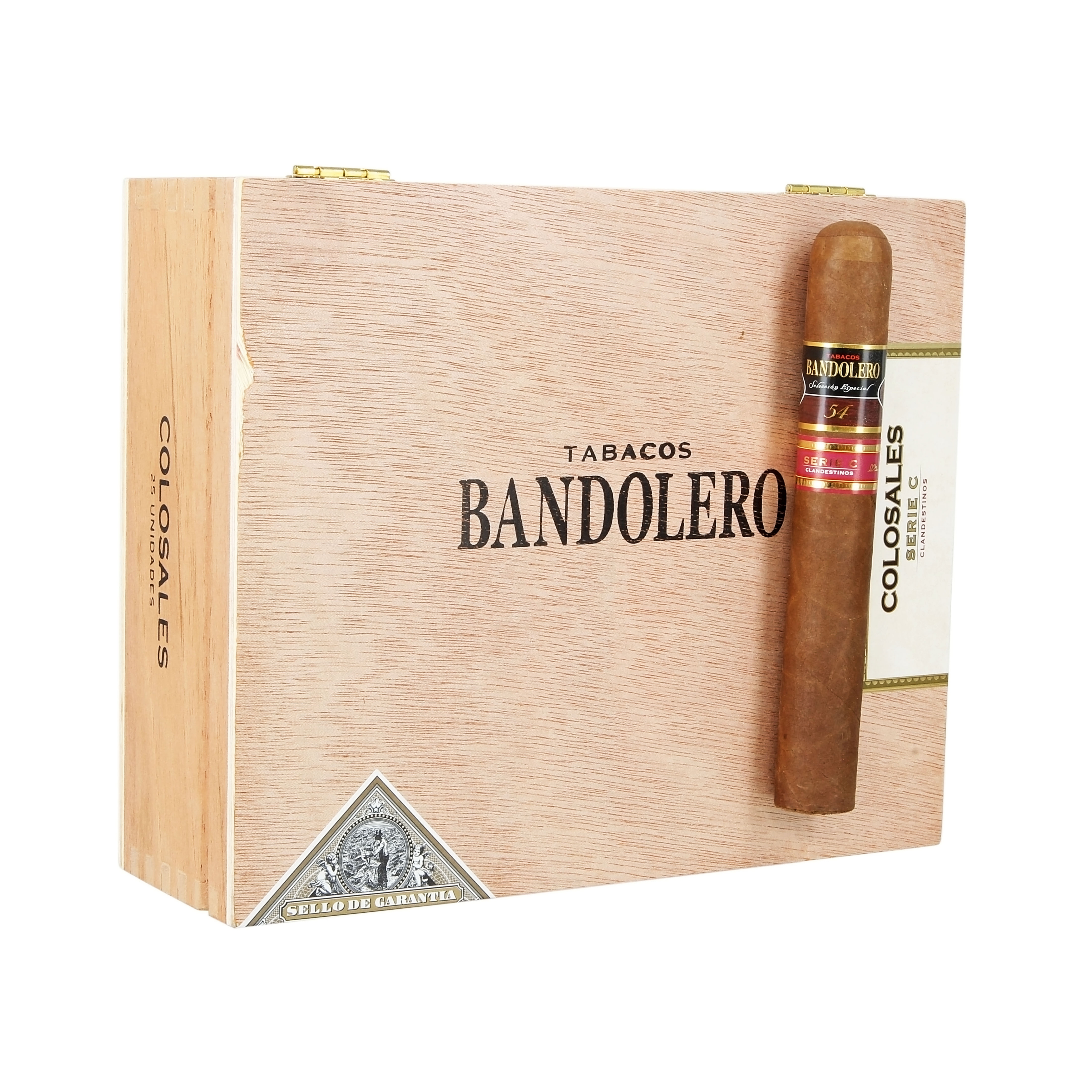 Bandolero Serie C Clandestinos Colosales 25s 班德莱罗 C系列 走私者 科洛萨莱斯 25支/盒