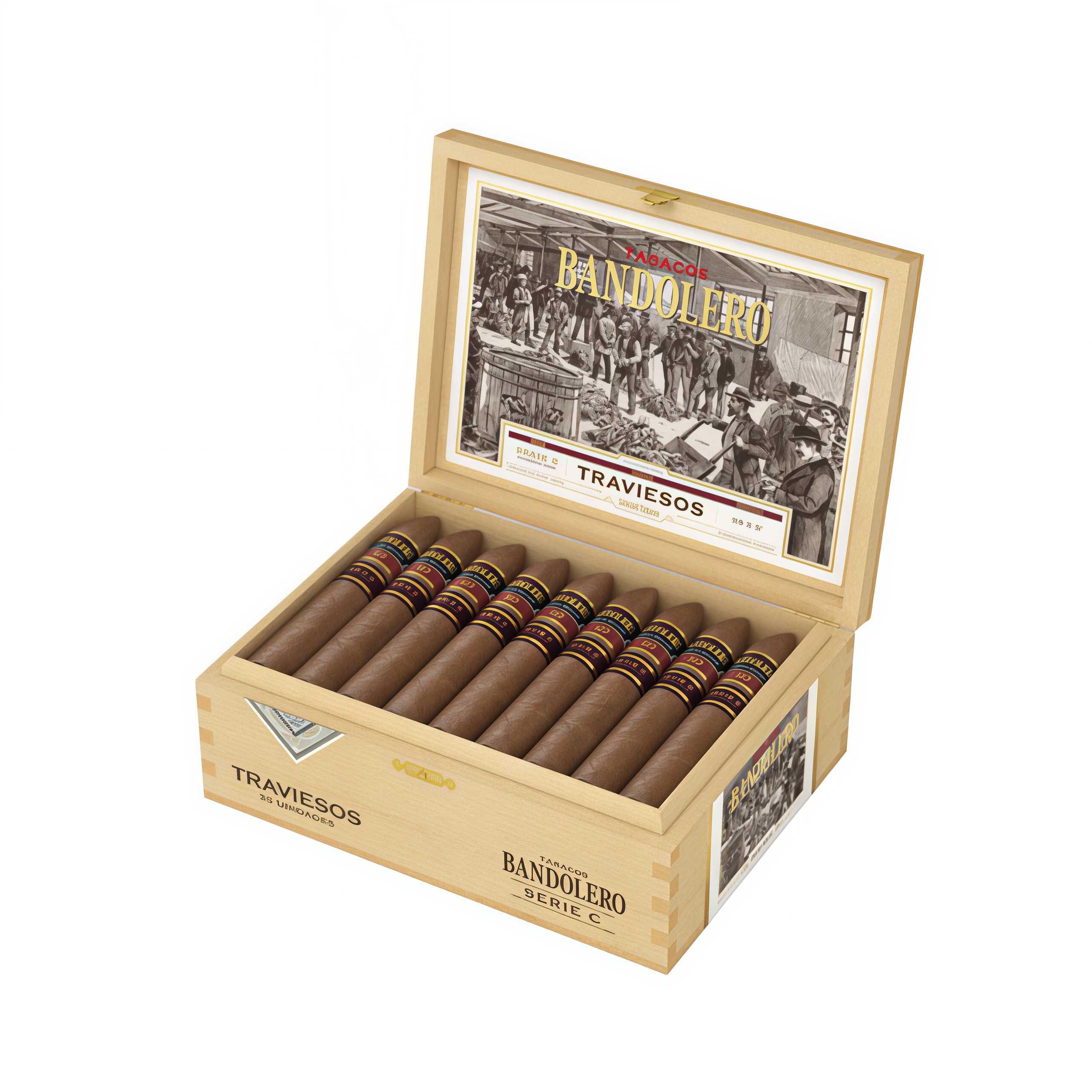 Bandolero Serie C Traviesos 25s 班多莱罗 C系列 走私者 顽皮 25支/盒