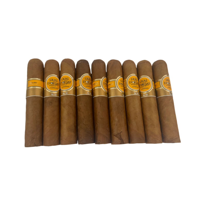 QUAI D ORSAY No.50 9s 多尔塞 码头50号 9支 破损样盒 编号 （328）