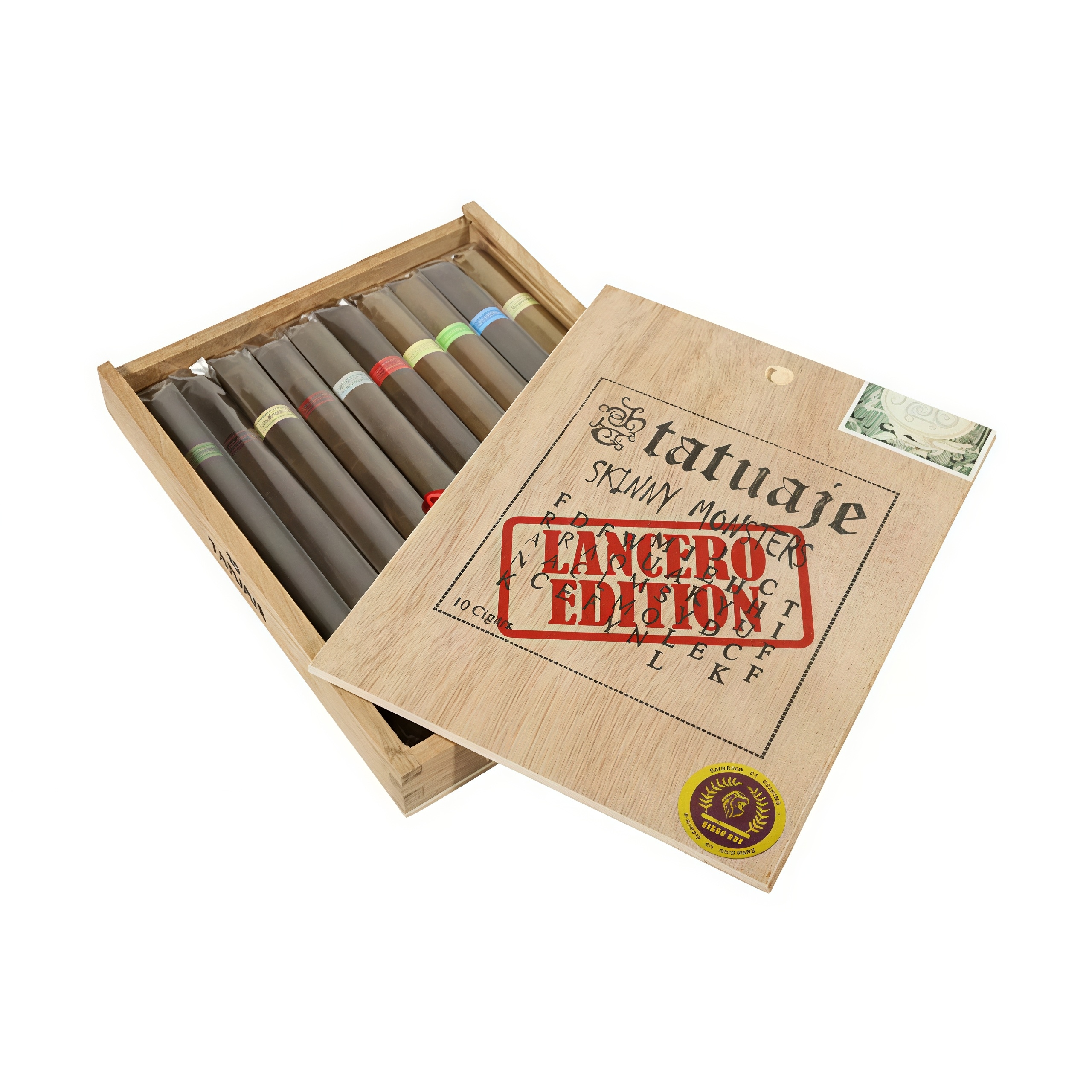 Tatuaje Skinny Monsters Lancero Edition 10s 塔图 怪物 长矛 混合装 10支/盒