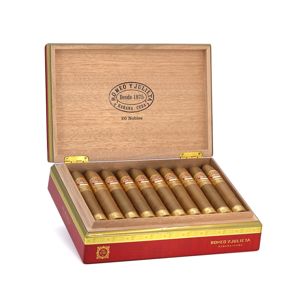ROMEO Y JULIETA  NOBLES 20s  罗密欧与朱丽叶  黄金系列 贵族  20支/盒