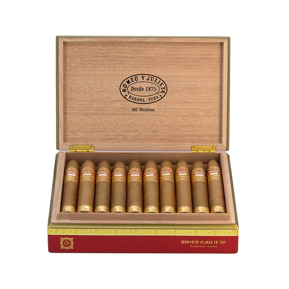 ROMEO Y JULIETA  NOBLES 20s  罗密欧与朱丽叶  黄金系列 贵族  20支/盒