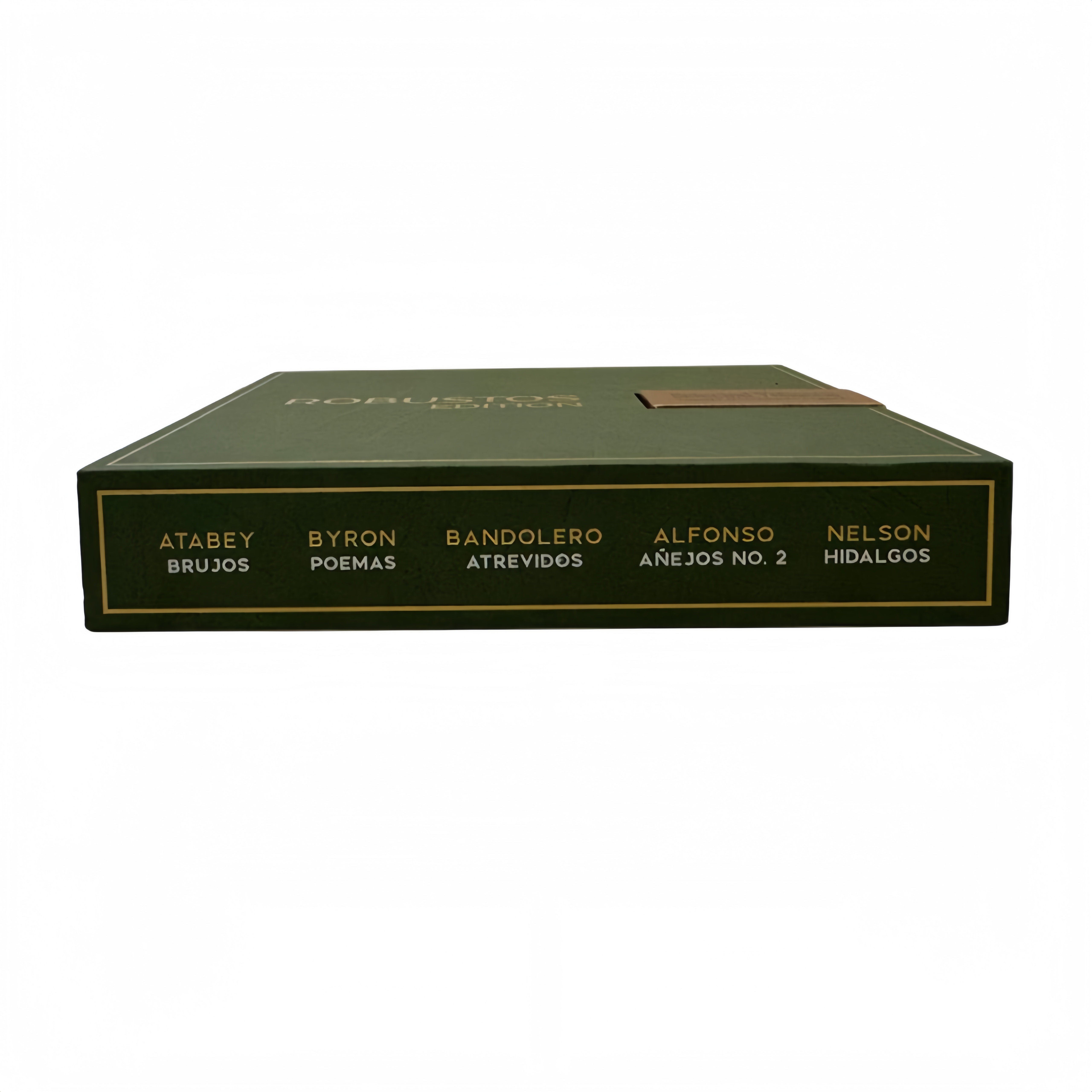 Selected Tobacco Robustos Edition Gift Set 5 Tubes 精选烟草 罗布图品鉴套装 5支/盒