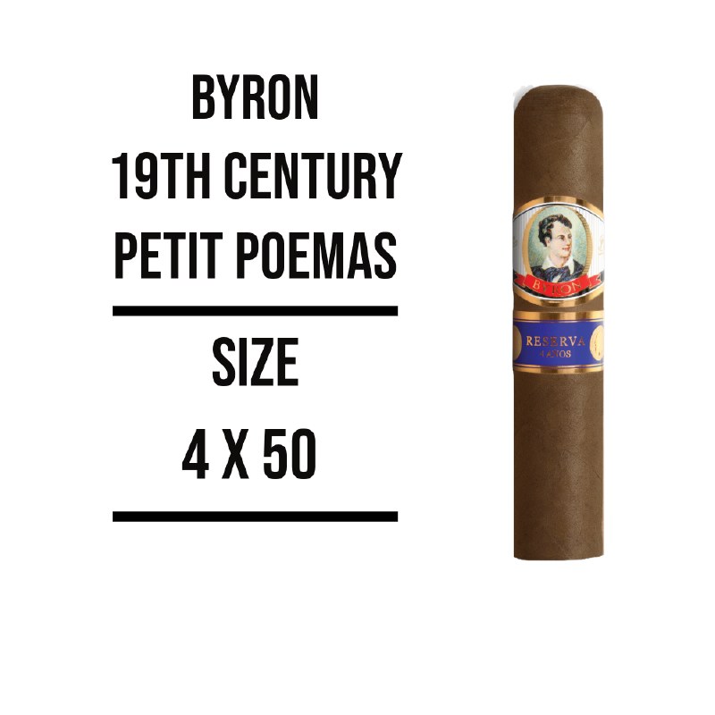 Byron 19th Century Petit Poemas 1s 拜伦 十九世纪系列 小诗 1支