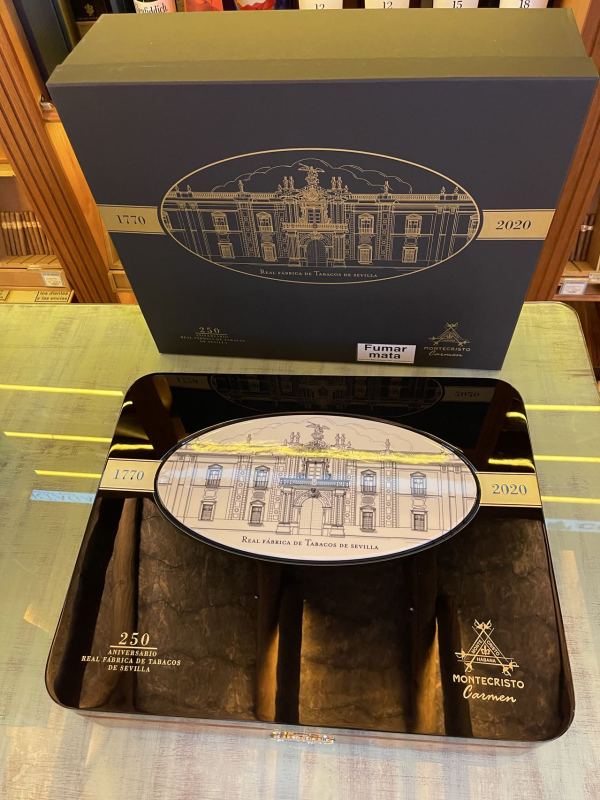 Montecristo Cigar |  Carmen 250 Aniversario Real Fábrica de Tabacos de Sevilla  蒙特卡門 塞維利亞皇家煙草廠 250週年紀念 100支/盒