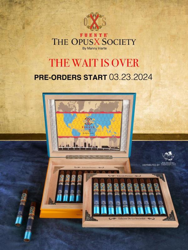 Arturo Fuente Cigar| Fuente Fuente OpusX La Edición de la Sociedad 阿圖羅·富恩特巨著联名Sociedad版 20支/盒