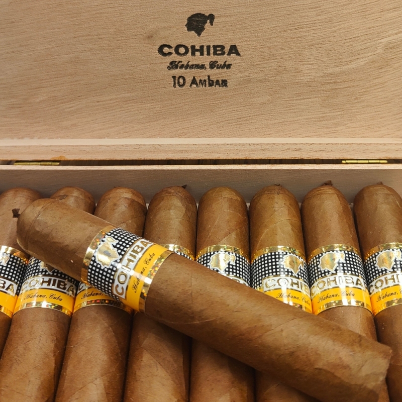 COHIBA Cigar｜AMBAR 高希霸 琥珀 十支/盒