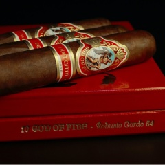 God Of Fire｜God Of Fire by Don Carlos Robusto Gordo 54 火神唐卡洛斯 特級羅布圖54 10支/盒