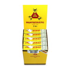 MONTECRISTOS No.5 25s 蒙特 五号纸盒5支×5盒 25支/盒