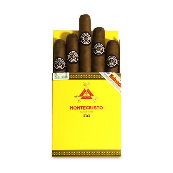 MONTECRISTOS No.5 25s 蒙特 五号纸盒5支×5盒 25支/盒