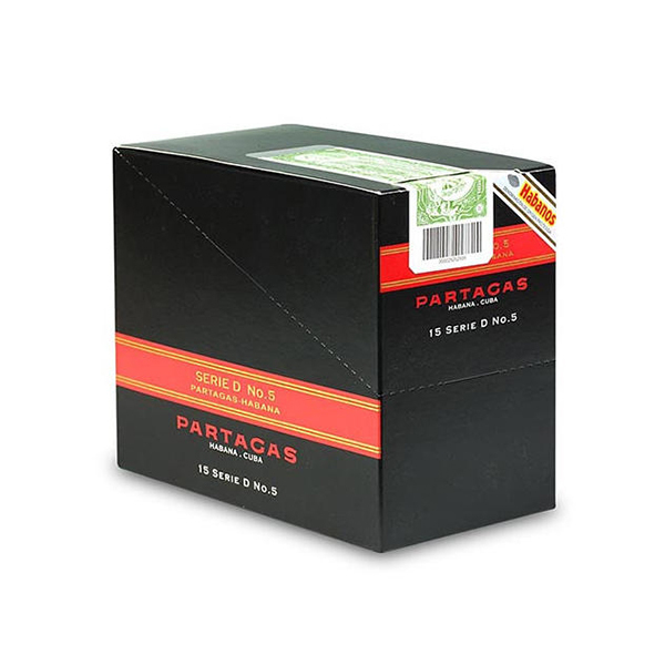 PARTAGAS SERIE D No.5 15s 帕特加斯 D5号 纸盒铝管 15支/盒