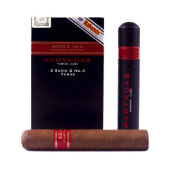 PARTAGAS SERIE D No.4 A/T15s  帕特加斯 D4号纸盒铝管 15支/盒