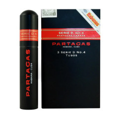 PARTAGAS SERIE D No.4 A/T15s  帕特加斯 D4号纸盒铝管 15支/盒