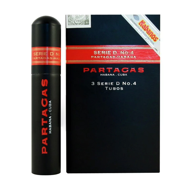 PARTAGAS SERIE D No.4 A/T15s  帕特加斯 D4号纸盒铝管 15支/盒