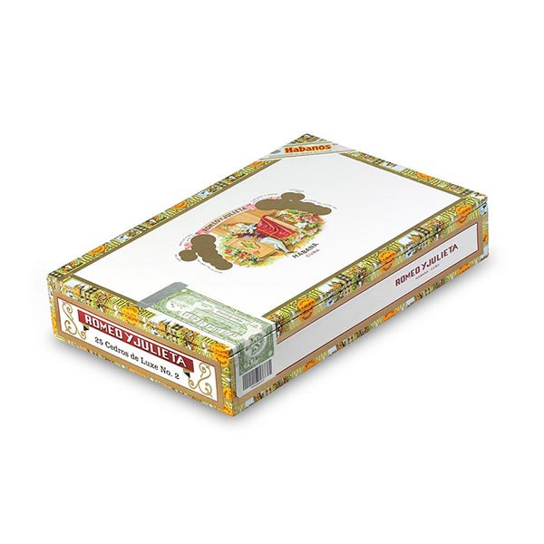 ROMEO Y JULIETA CEDROS DE LUXE NO. 2  25s 罗密欧与朱丽叶 雪松二号 25支/盒