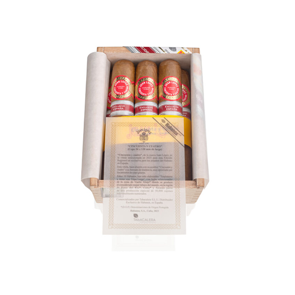 JUAN LOPEZ  Cincuenta y Cuatro 54  Regional Edition 10s  胡安．洛佩斯 54西班牙 地限区域版 木盒 10支/盒