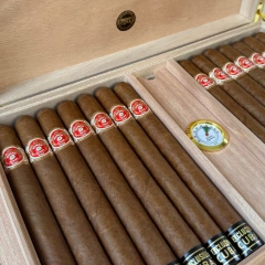 Punch Double Coronas 185 周年纪念雪茄保湿盒